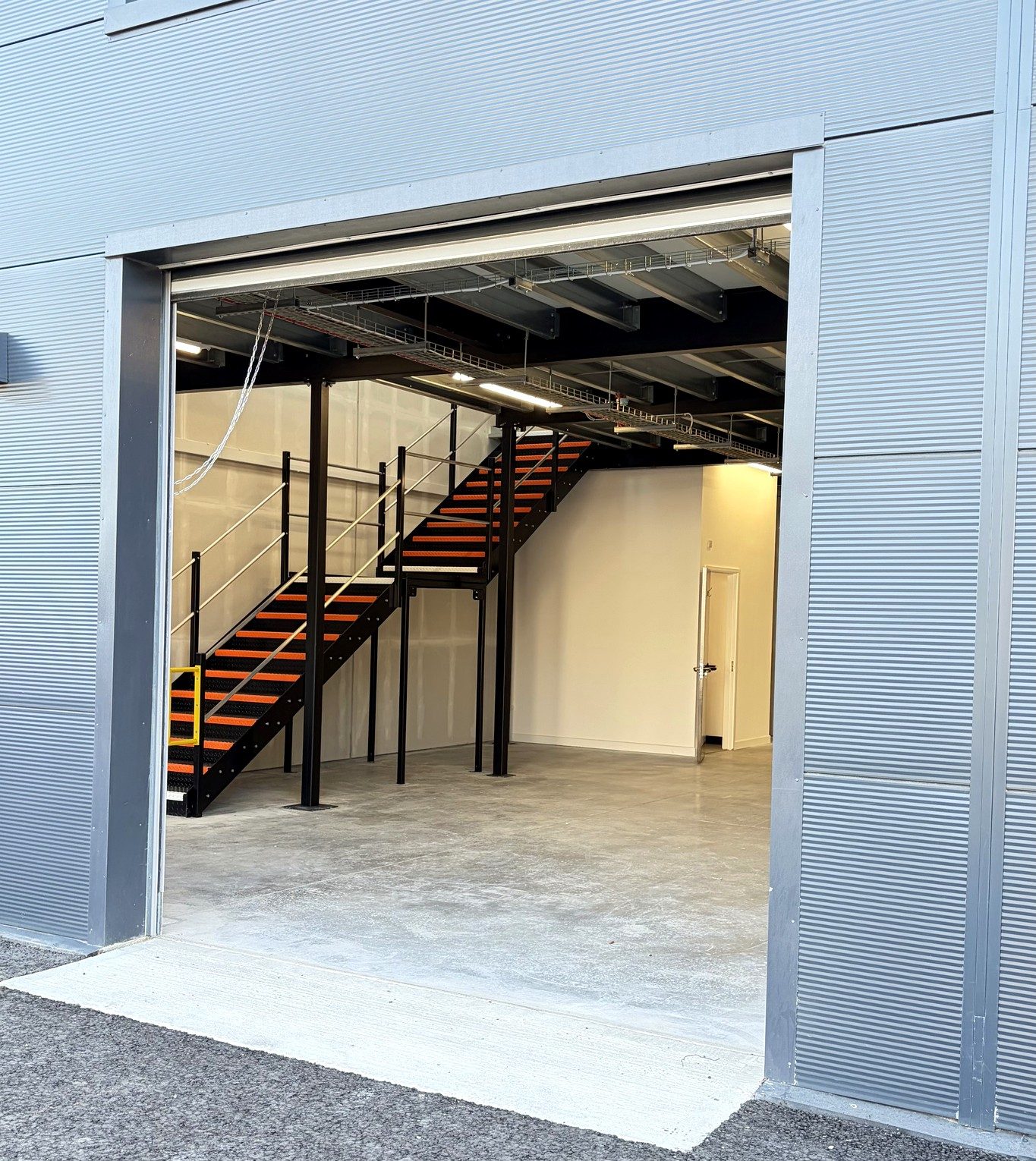 An Engine Works unit, finished and empty, before its first occupier