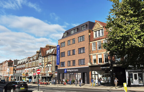 Holiday Inn Express Streatham street view CGI